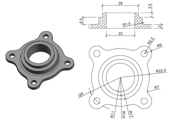 simple autocad assignments