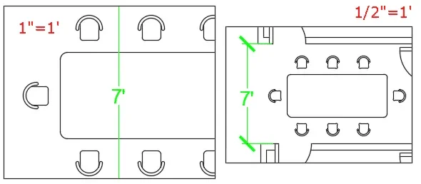 annotation in paper space autocad