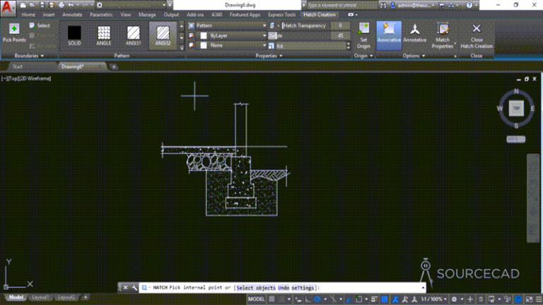 Making A 2D House Plan In AutoCAD - SourceCAD